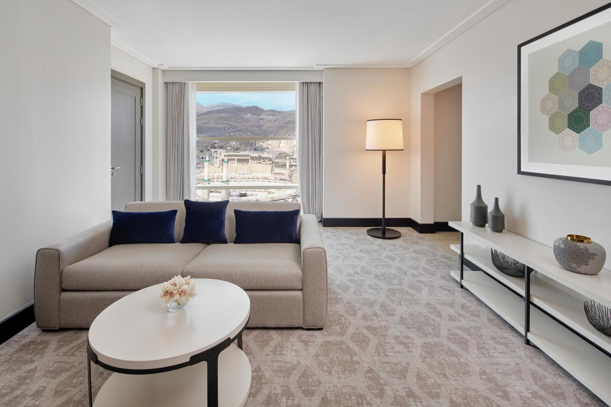 Address Jabal Omar Makkah Aparthotel Mecca Exterior photo A living room at the hotel